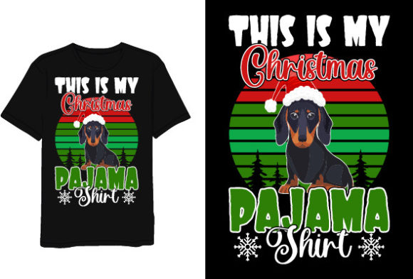 Christmas Dog T-shirt Design Review