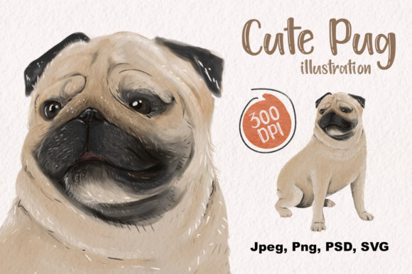 Cute Pug Dog Illustration Realistic: An Embroidery Designer’s Honest Review