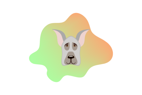 Dog Fun Icons Abstract Background: A Designer's Review