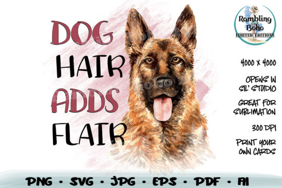 Dog Hair Adds Flair Shepherd