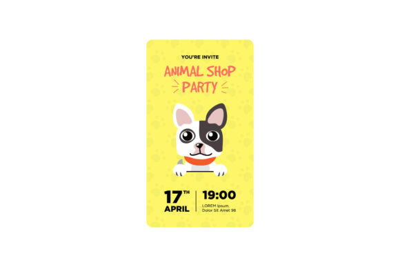 Dog Party Invitation - 03: A Designer's Practical Review