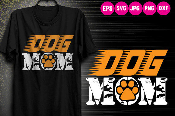 Dog Typography T-Shirt Design Review