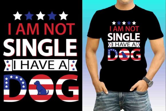 Flag Dog T-Shirt Design Print Ready: A Designer's Review