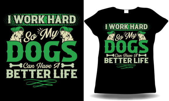 I Work Hard for My Dogs Dog Lover Shirt Review