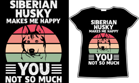 Siberian Husky Dog Lover T-shirt: A Designer's Review